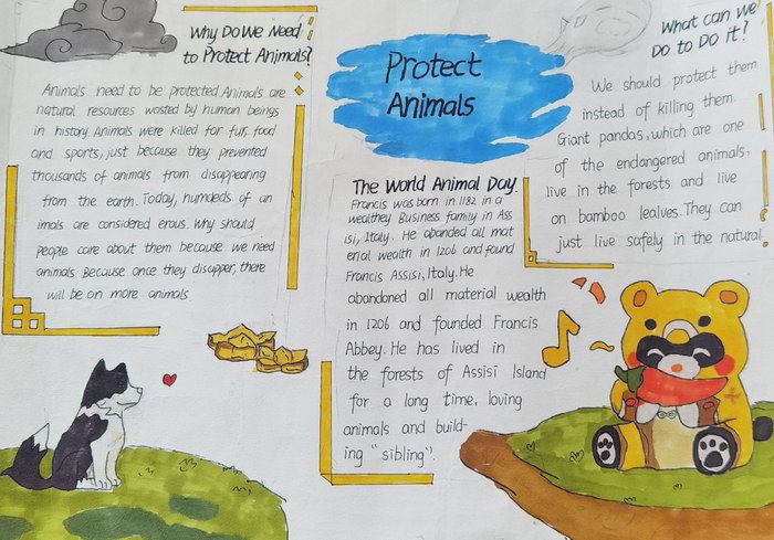 初三年级英语手抄报简单又漂亮