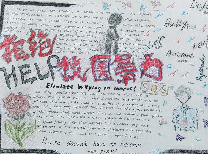 初三年级英语手抄报简单又漂亮