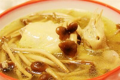 产后鸽子汤的做法