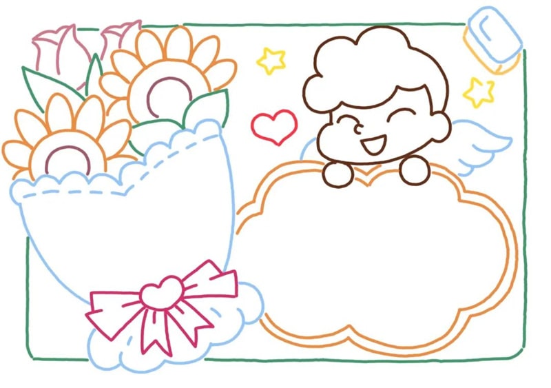 教师节贺卡怎么画简单又好看