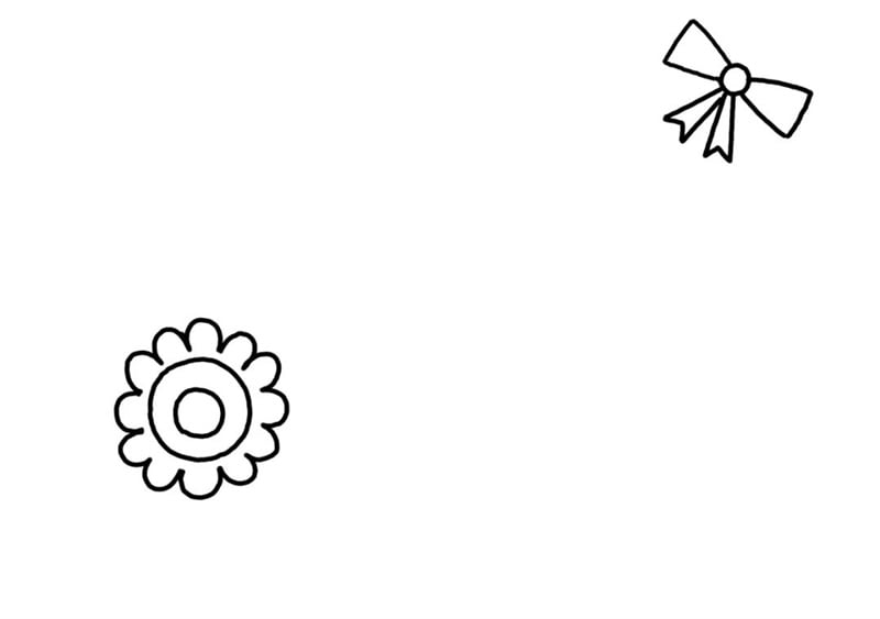 用校园素材画教师节贺卡图片教程