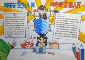 国家网络安全宣传周手抄报图片一等奖（精选5张）