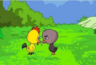 公鸡与蚯蚓的故事