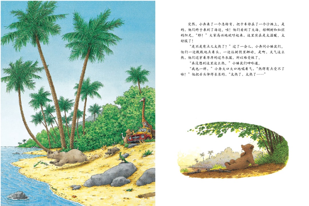 《汉斯比尔系列5-小棕熊的梦》