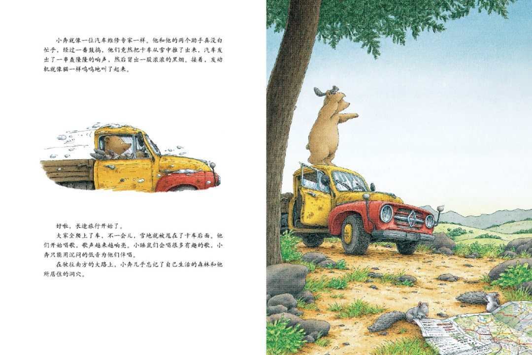 《汉斯比尔系列5-小棕熊的梦》