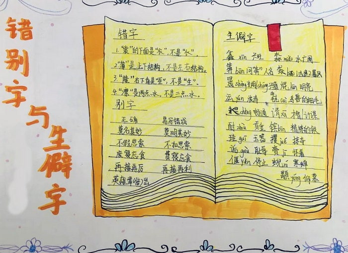 推广普通话手抄报简单又好看