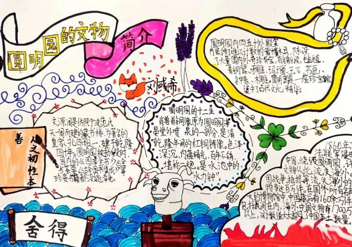 少年中国说杰出人物事迹手抄报