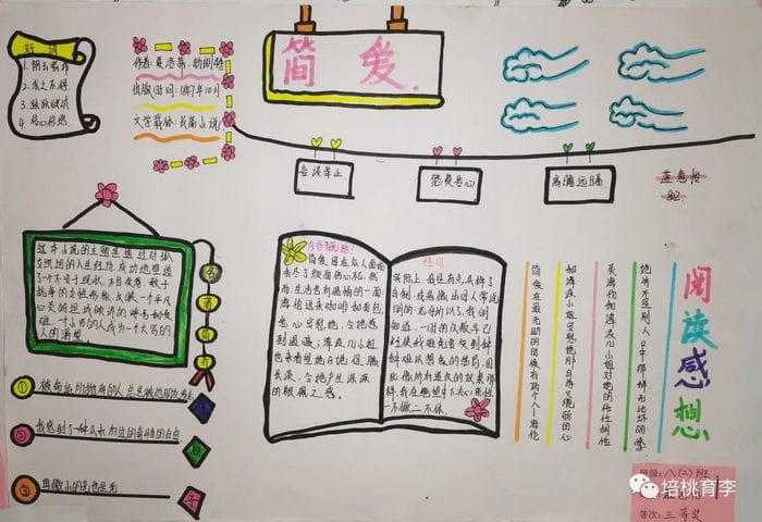 简爱手抄报简单又漂亮初中