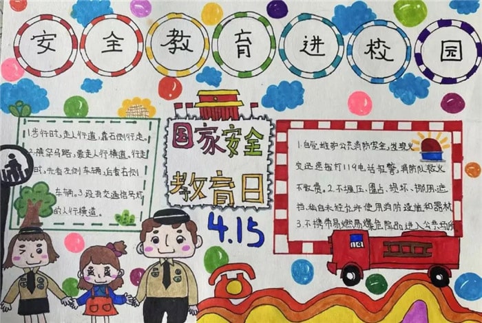 国家安全手抄报图片及内容