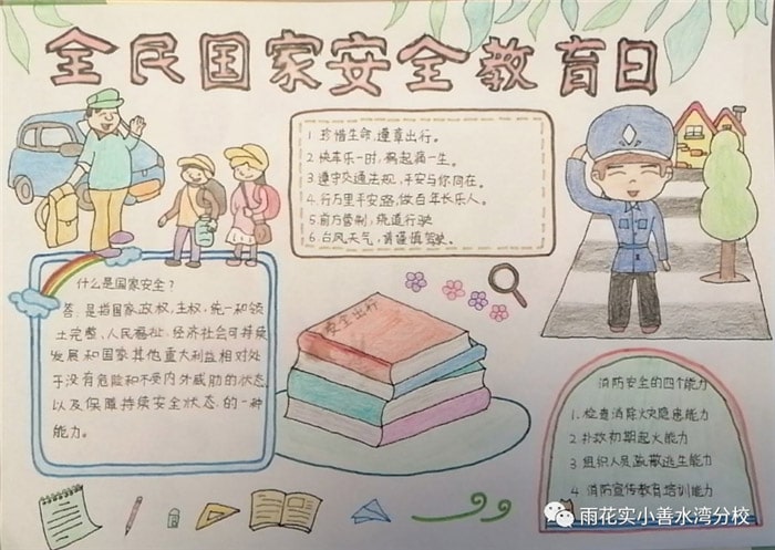 国家安全手抄报图片及内容