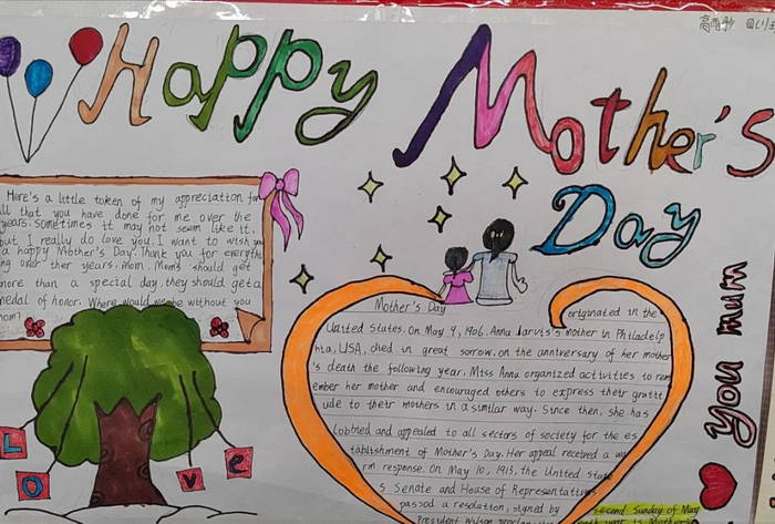 四年级小学生的简单英语手抄报图片