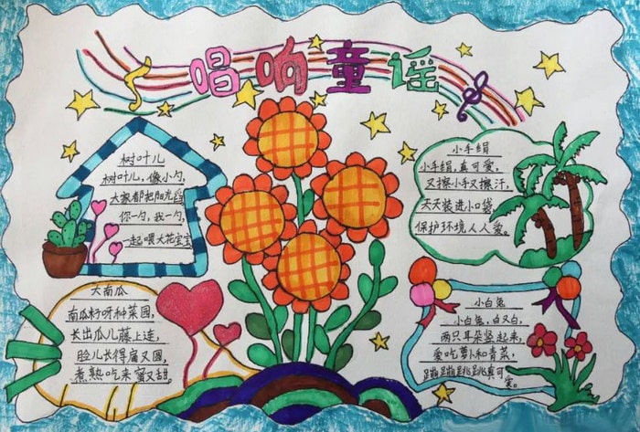 小学生经典名著手抄报图片