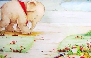 幼儿园中班语言《小象的萝卜地》故事教案