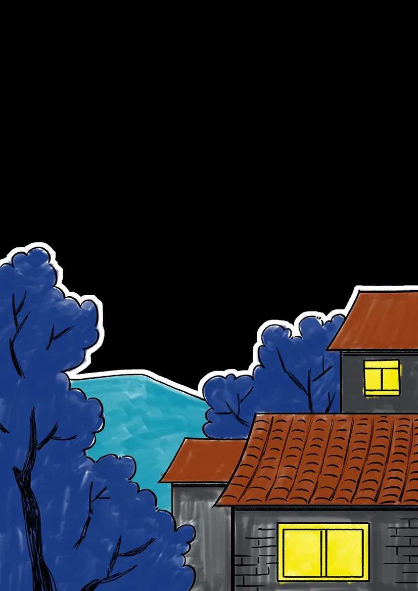 中秋节主题少儿美术课程创意《月是故乡明》