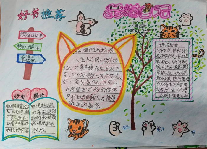 好书推荐手抄报 简单漂亮