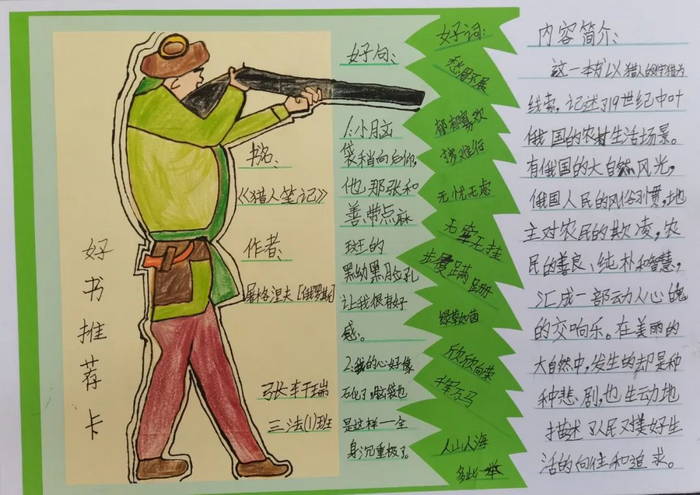 好书推荐手抄报 简单漂亮