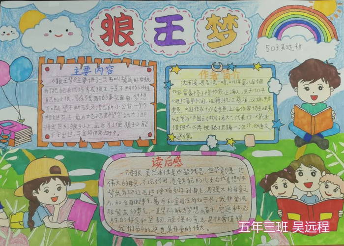 好书推荐手抄报 简单漂亮