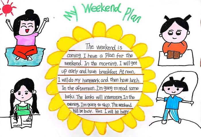 小学生精美英语手抄报图片