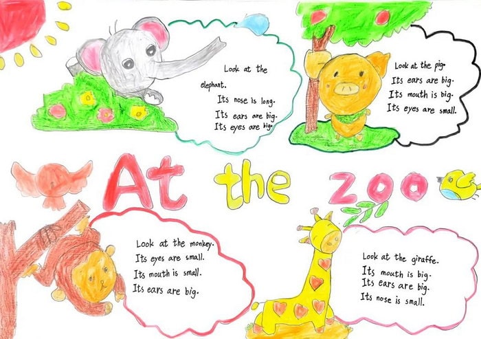 小学生精美英语手抄报图片