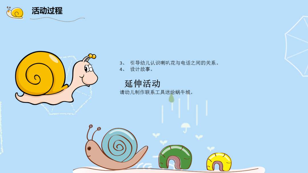 幼儿园大班语言教案：蜗牛城的故事