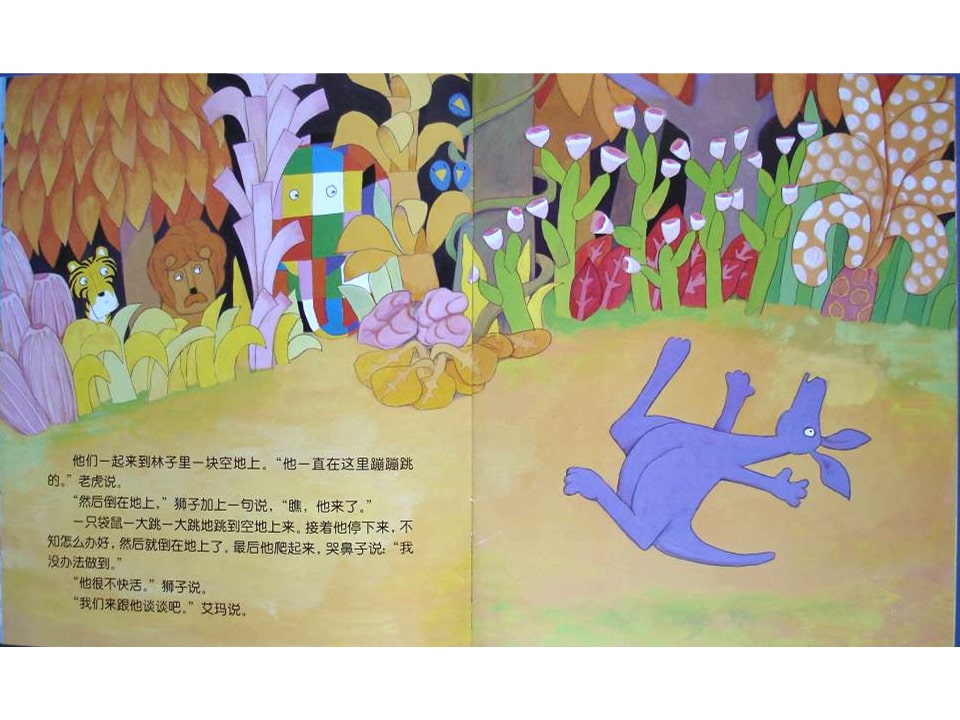 《花格子大象艾玛系列7-艾玛遇见怪家伙》