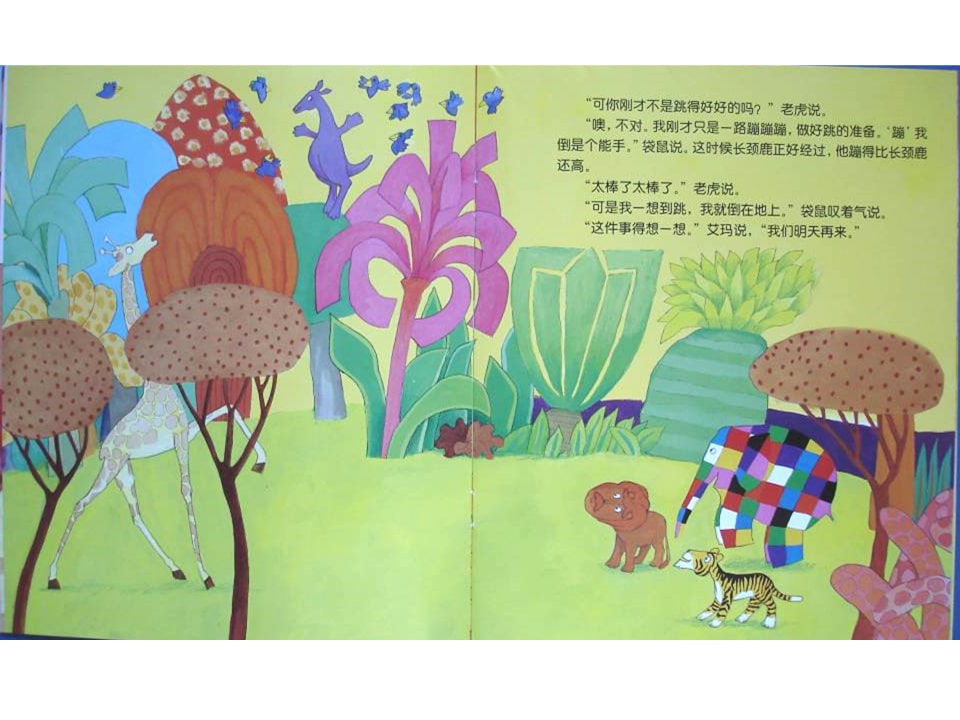 《花格子大象艾玛系列7-艾玛遇见怪家伙》