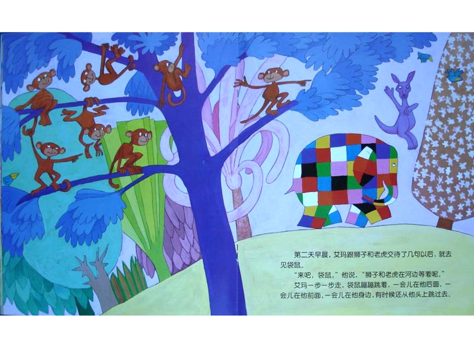 《花格子大象艾玛系列7-艾玛遇见怪家伙》