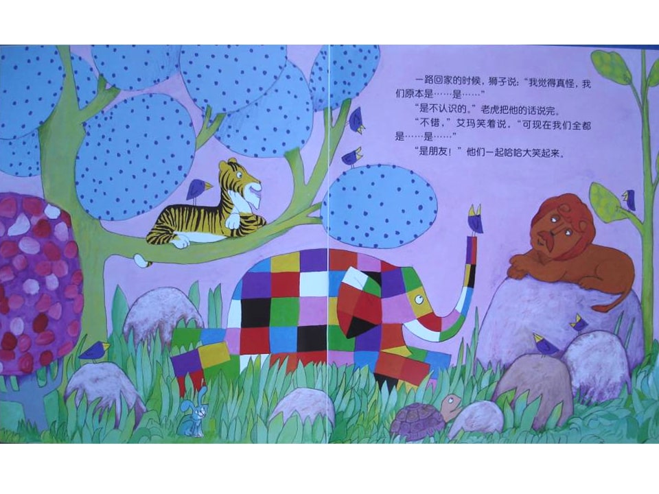 《花格子大象艾玛系列7-艾玛遇见怪家伙》