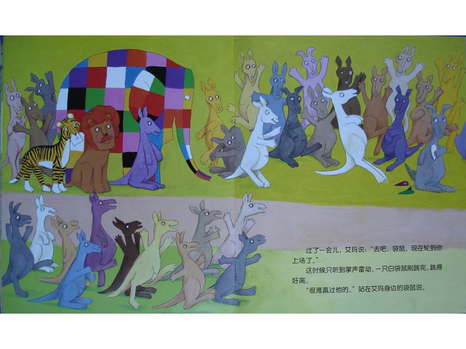 《花格子大象艾玛系列7-艾玛遇见怪家伙》