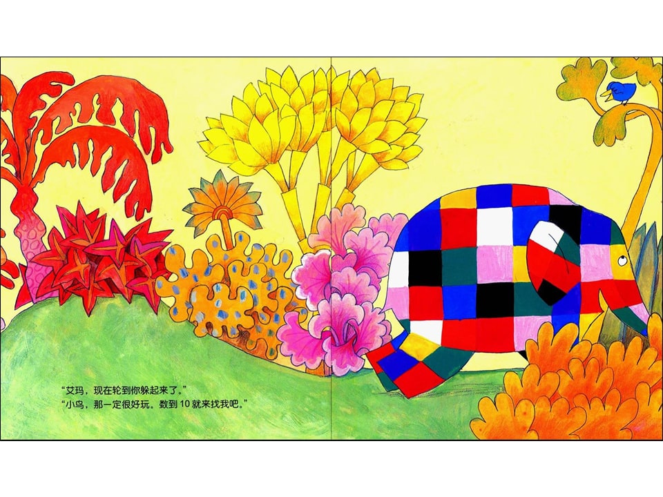 《花格子大象艾玛系列9-艾玛捉迷藏》