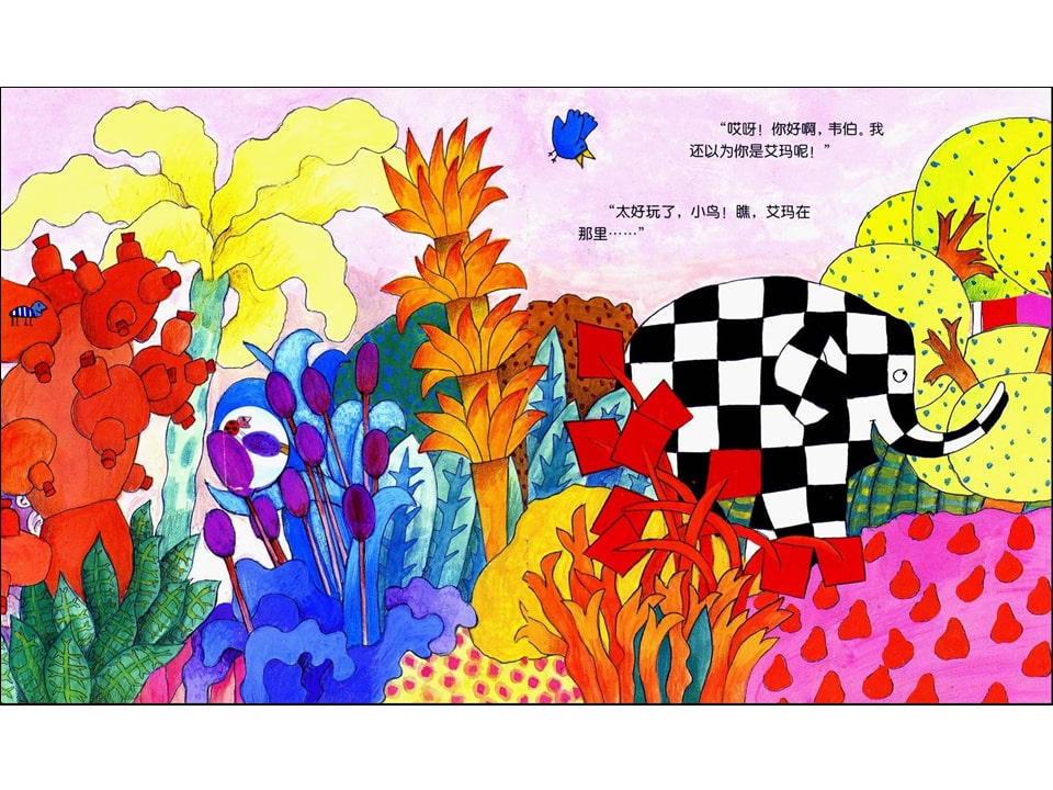 《花格子大象艾玛系列9-艾玛捉迷藏》