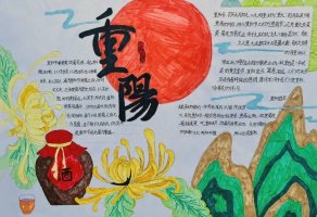 4～6年级重阳节手抄报图片及内容（精选12张）