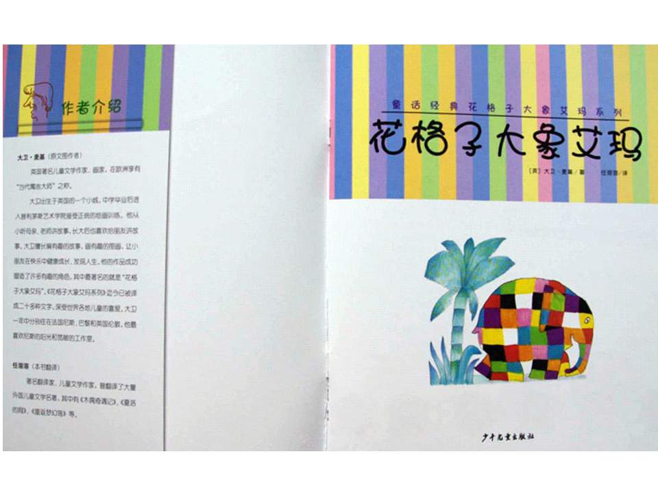 《花格子大象艾玛系列10-花格子大象艾玛》