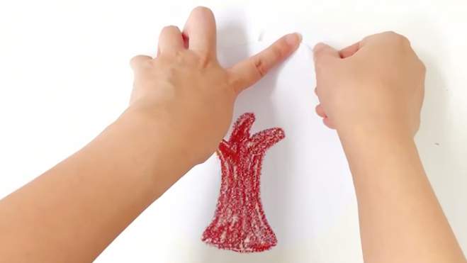 秋天的创意剪贴画大树