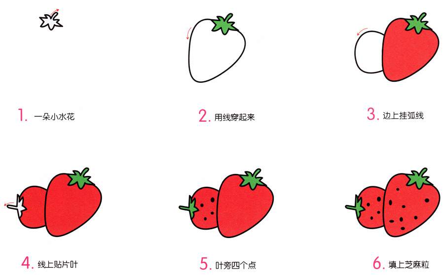 幼儿园植物简笔画教程