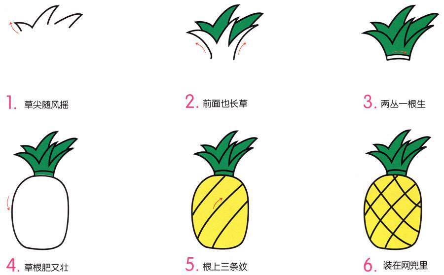 幼儿园植物简笔画教程