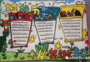 家庭生活垃圾分类手抄报图片及内容（精选10张）