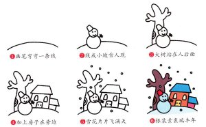 幼儿园景物简笔画教程（18个）