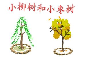 小柳树和小枣树课文原文