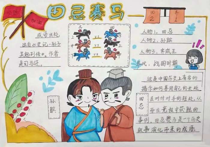 成语故事手抄报图片简单又漂亮