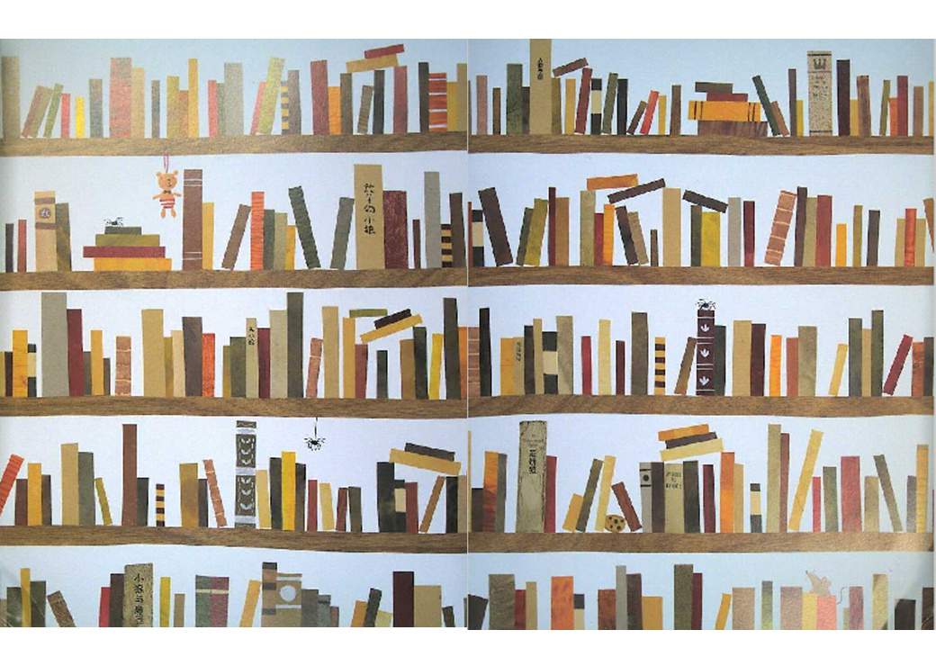 《雪地里的脚印》