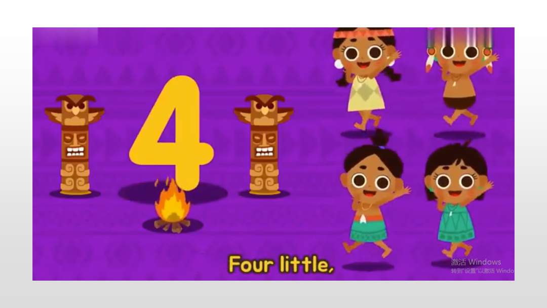 幼儿园中班音乐教案：十个小印第安人