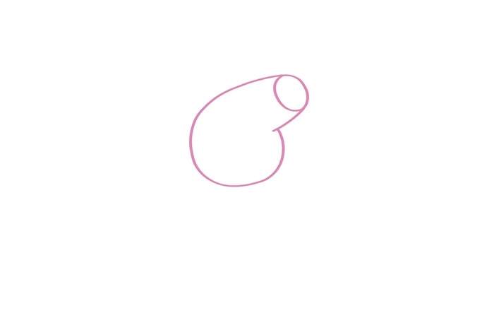 小猪佩奇简笔画图片教程彩色