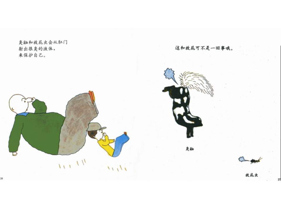 儿童绘本故事推荐世界优秀科学图画书《放屁》