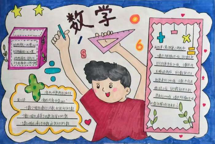 数学手抄报