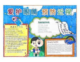 爱眼护眼手抄报图片及内容（精选10张）