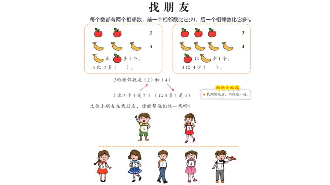 幼儿园大班科学教案：找朋友