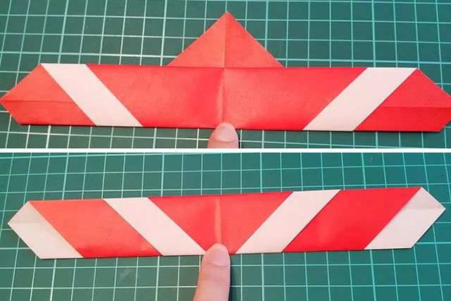 生日快乐的手工制作：折纸平面生日蜡烛