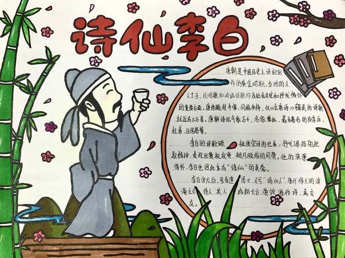 历史人物手抄报图片初一