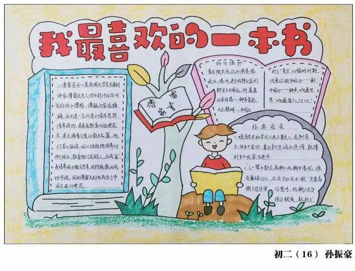 我爱阅读手抄报内容清晰漂亮好看